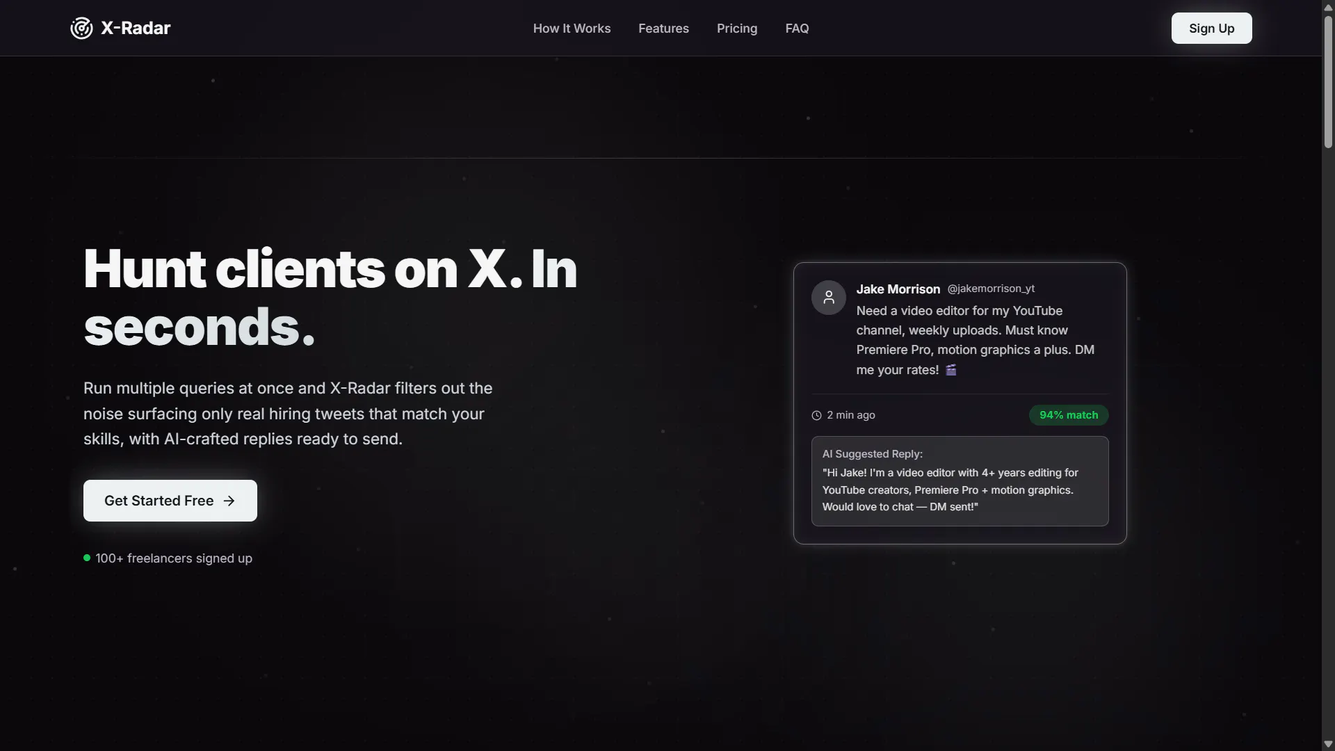 Xradar gallery image