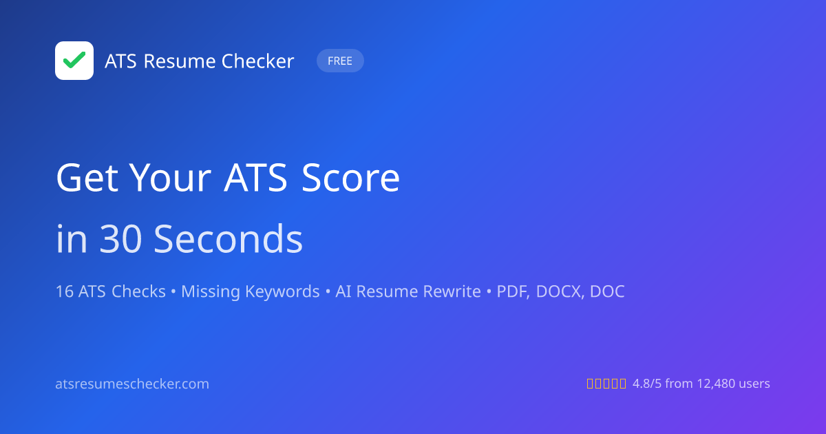 ATS Resume Checker gallery image