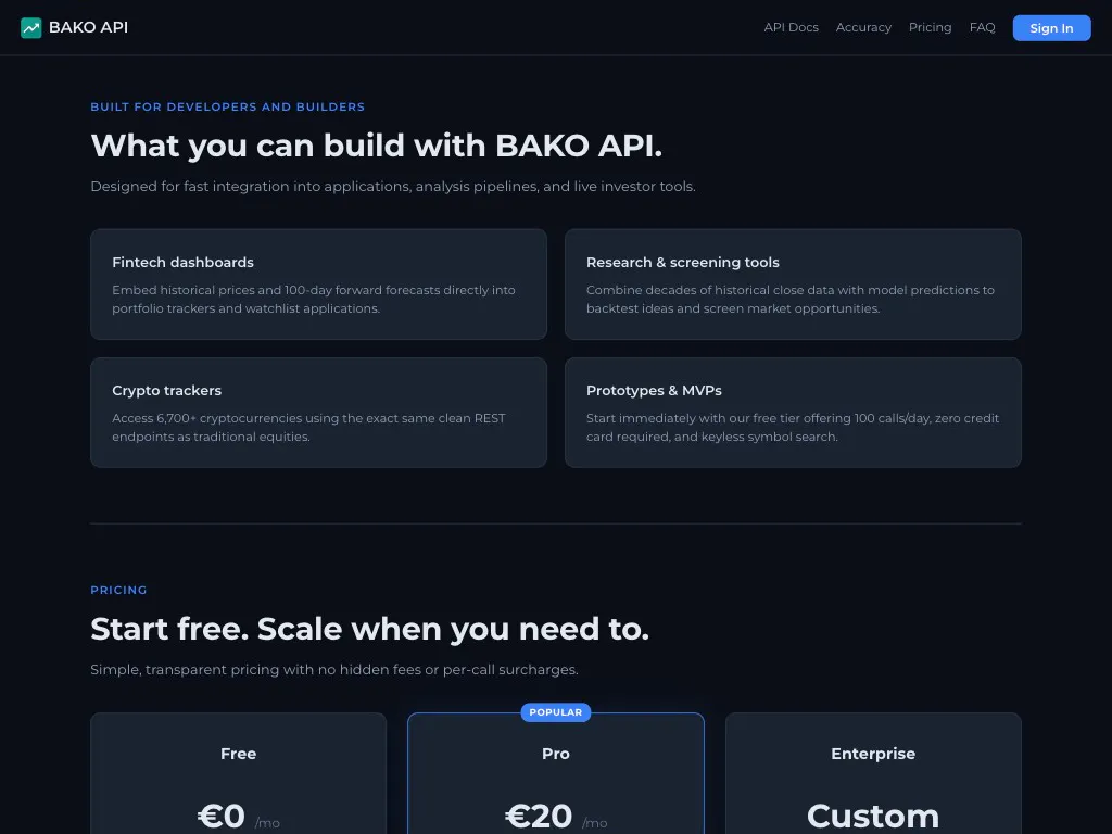 BAKO API gallery image