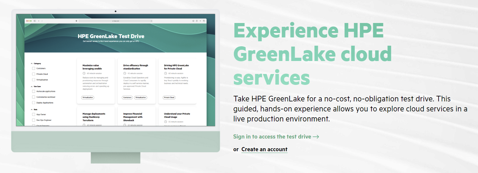 HPE GreenLake gallery image