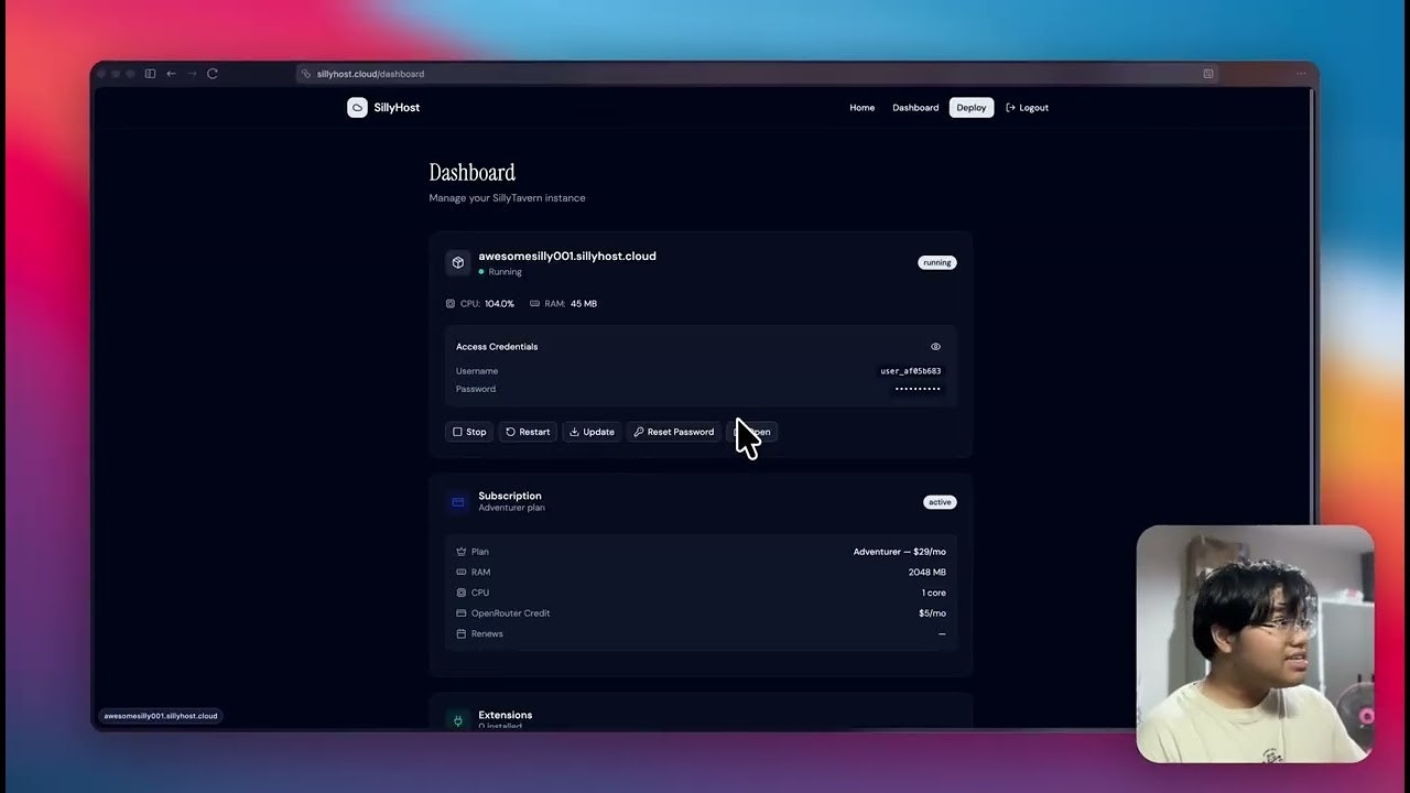 SillyHost gallery image