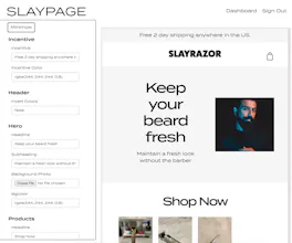 Slaypage gallery image