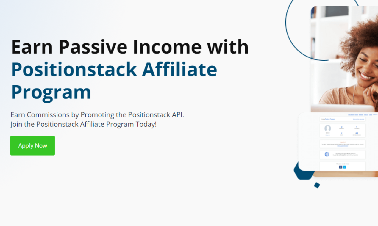 Mídia 1 de Programa de afiliados de PositionStack