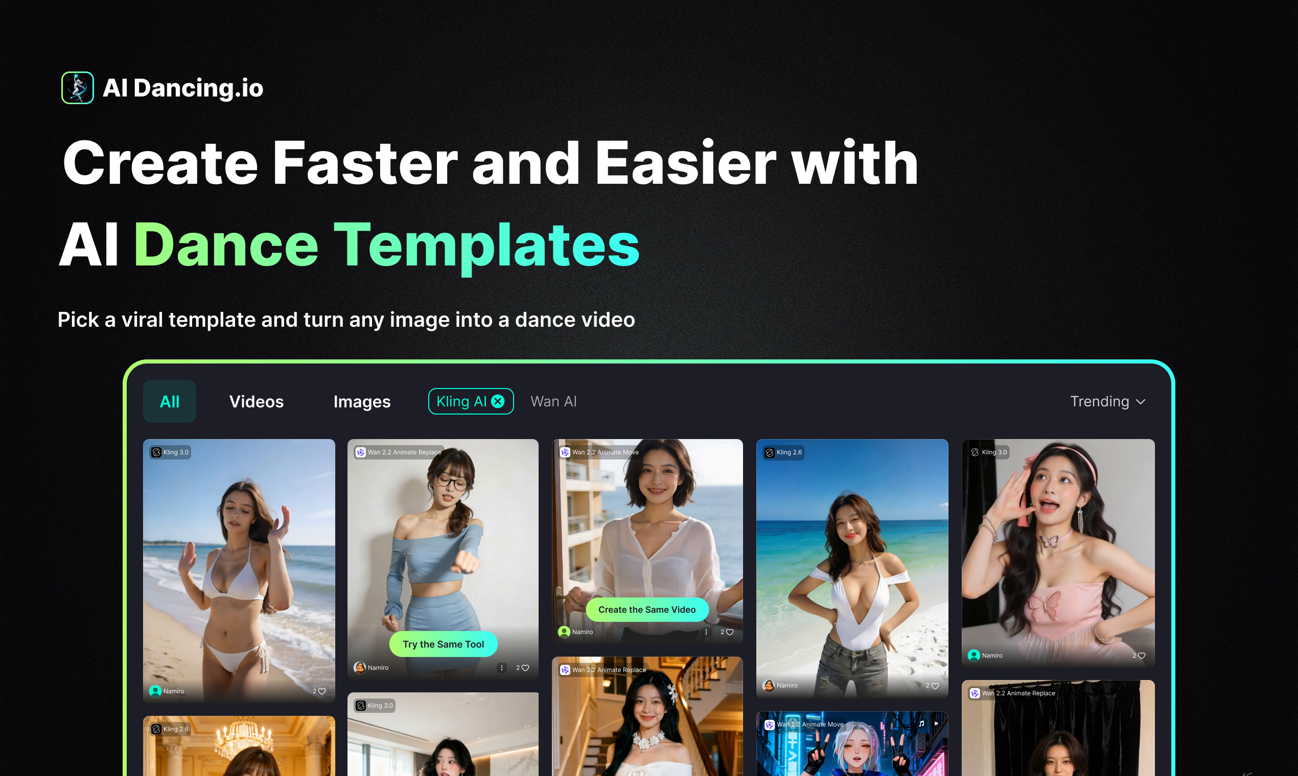 AI Dancing Generator gallery image