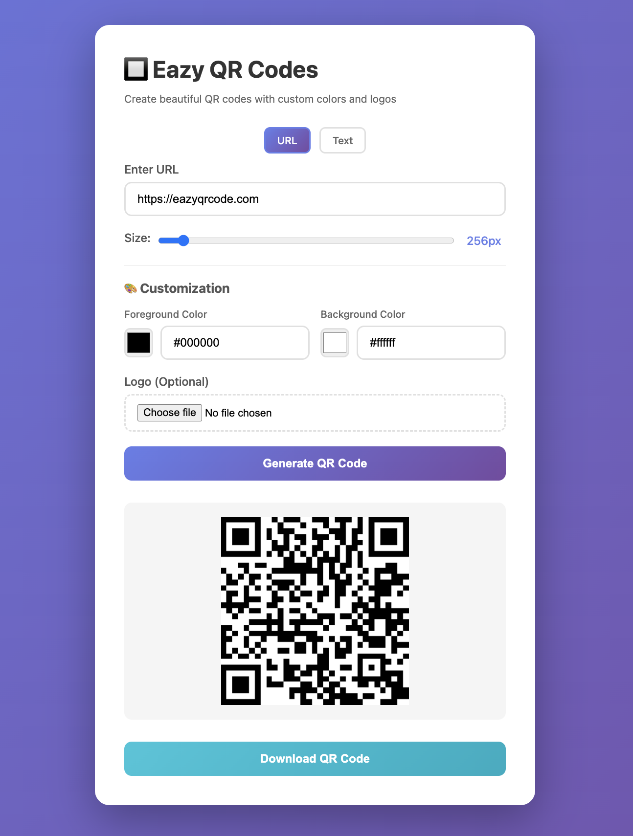 Eazy QR Codes gallery image