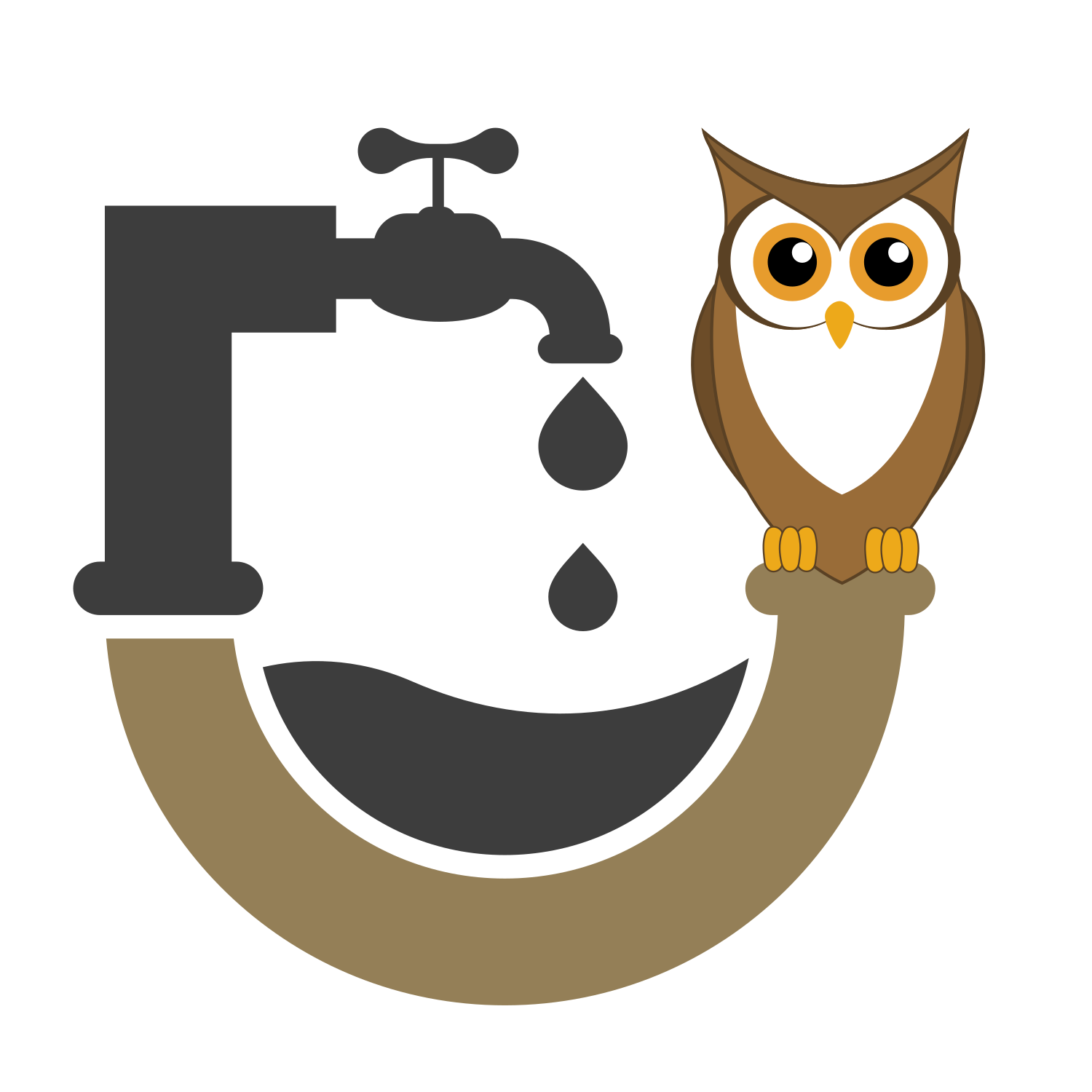 Hibou de plomberie