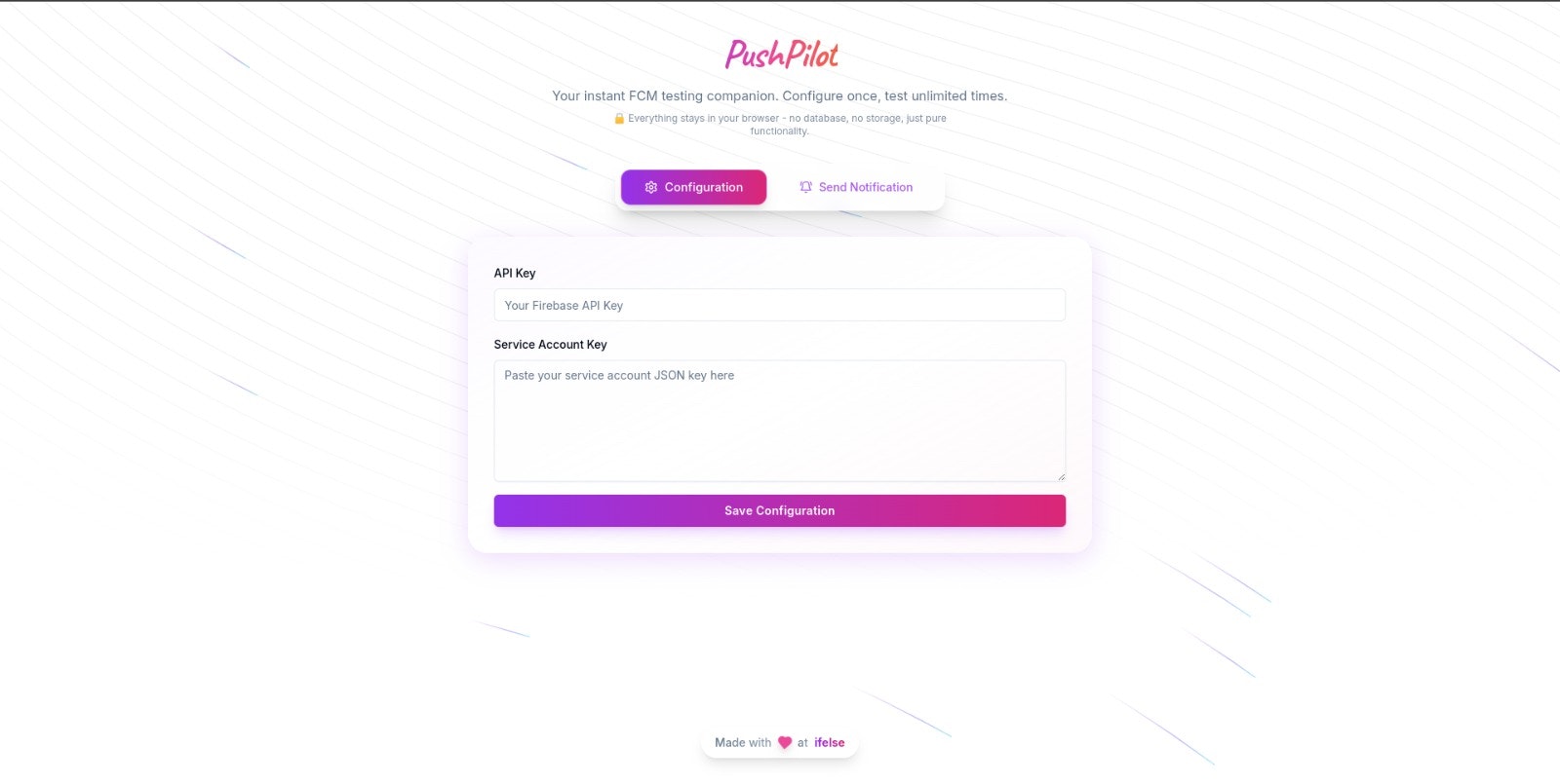 pushilot - เครื่องมือทดสอบ Firebase Cloud Messaging (FCM) media 1