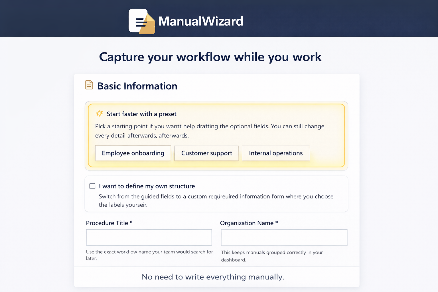 ManualWizard gallery image