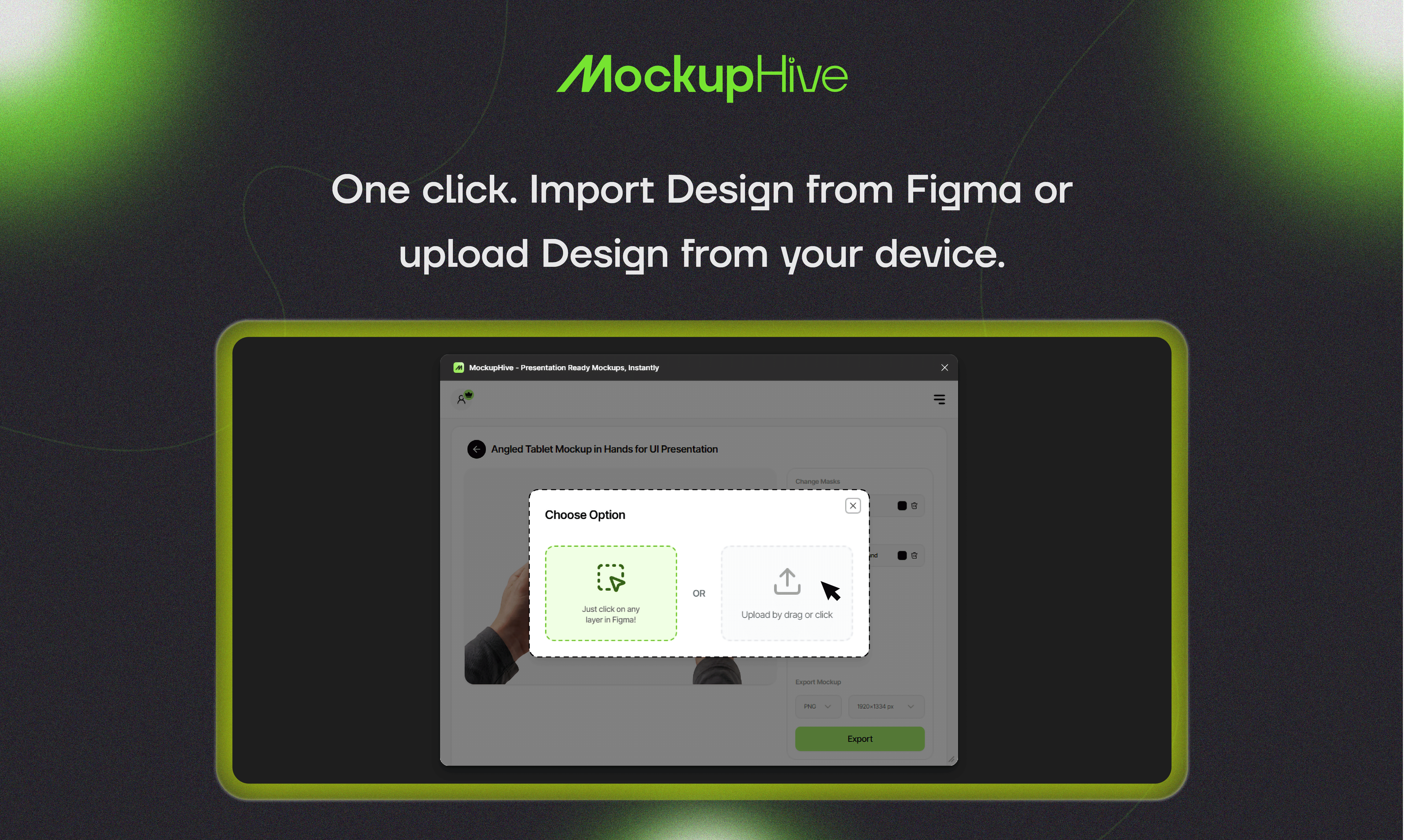 MockupHive – Figma Plugin gallery image