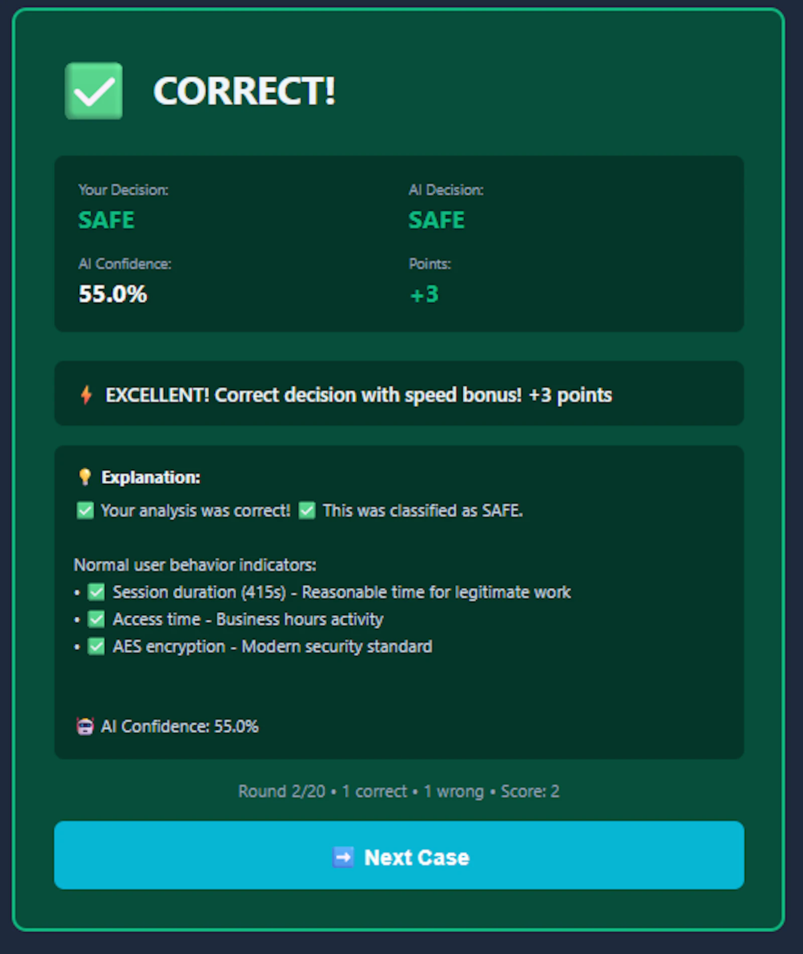 Educational Web Security Game with AI screenshot 4