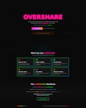 OVERSHARE - The Most Toxic Social Site gallery image