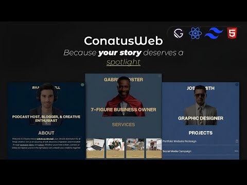 Personal Website Template gallery image