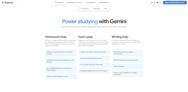 Gemini for Students screenshot 3