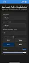 Stop Loss & Trailing Stop Calculator gallery image