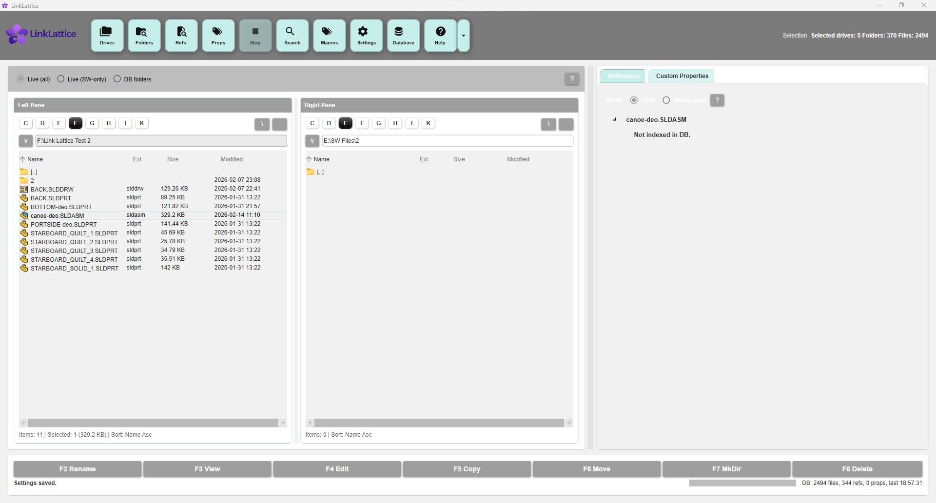 LinkLattice - Main product screenshot demonstrating key features and user interface