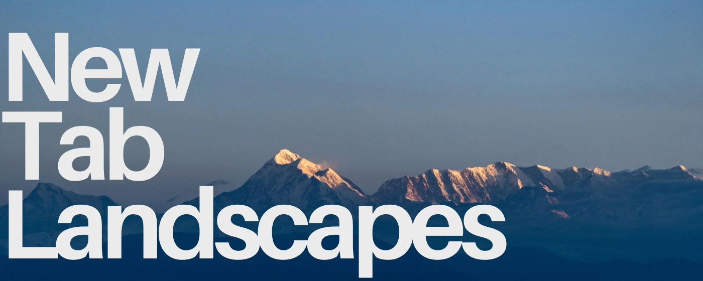 New Tab Landscapes screenshot 1