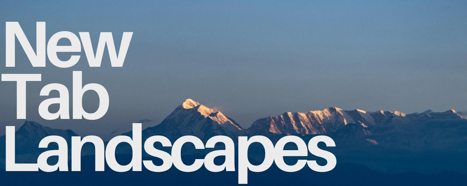 New Tab Landscapes screenshot 2