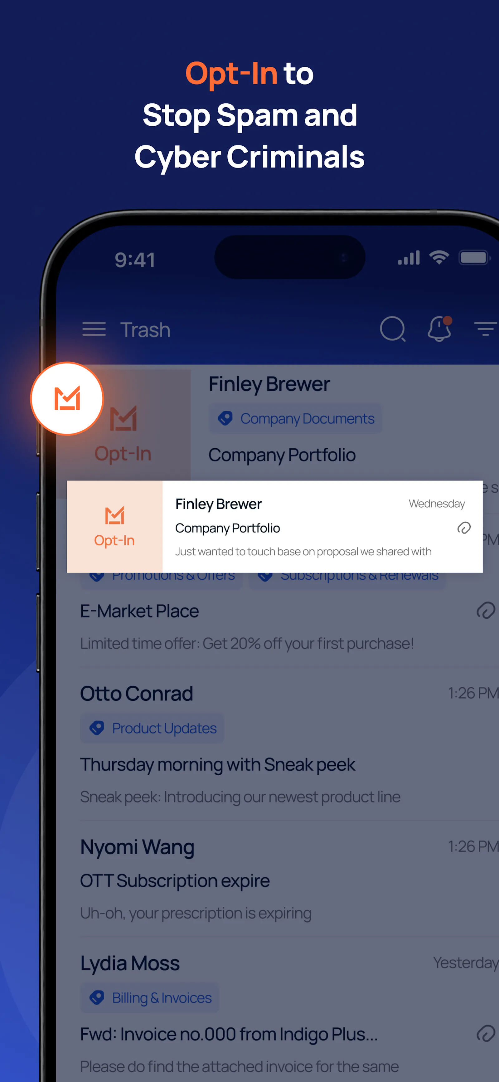 OptMsg screenshot 4