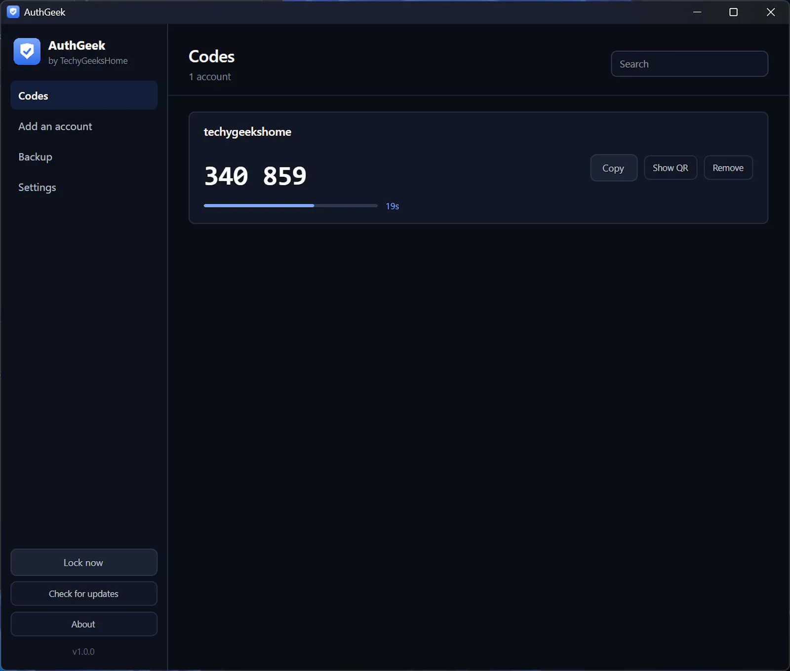 AuthGeek screenshot 4