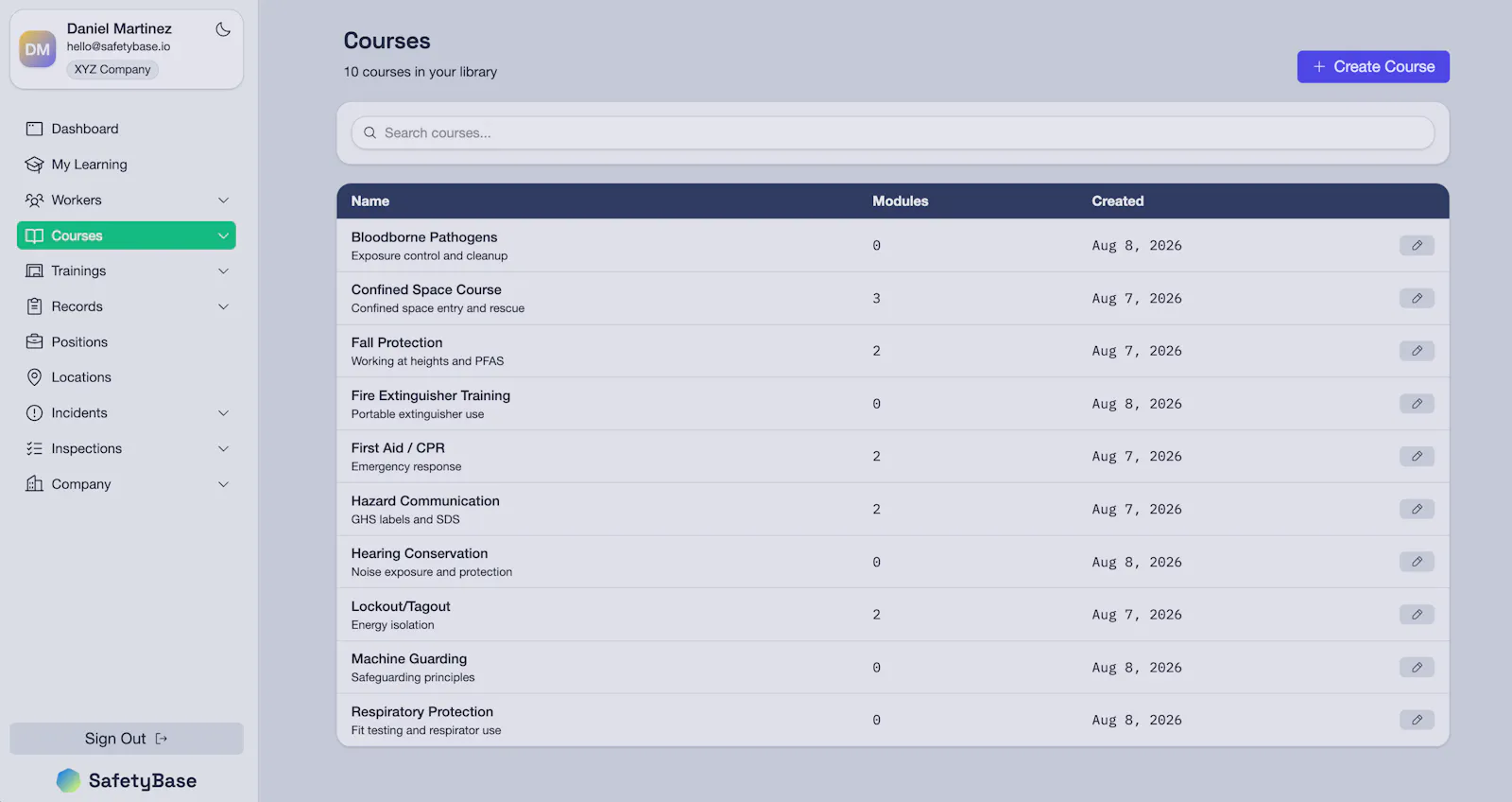 SafetyBase screenshot 6