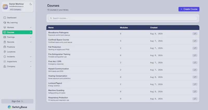 SafetyBase screenshot 6