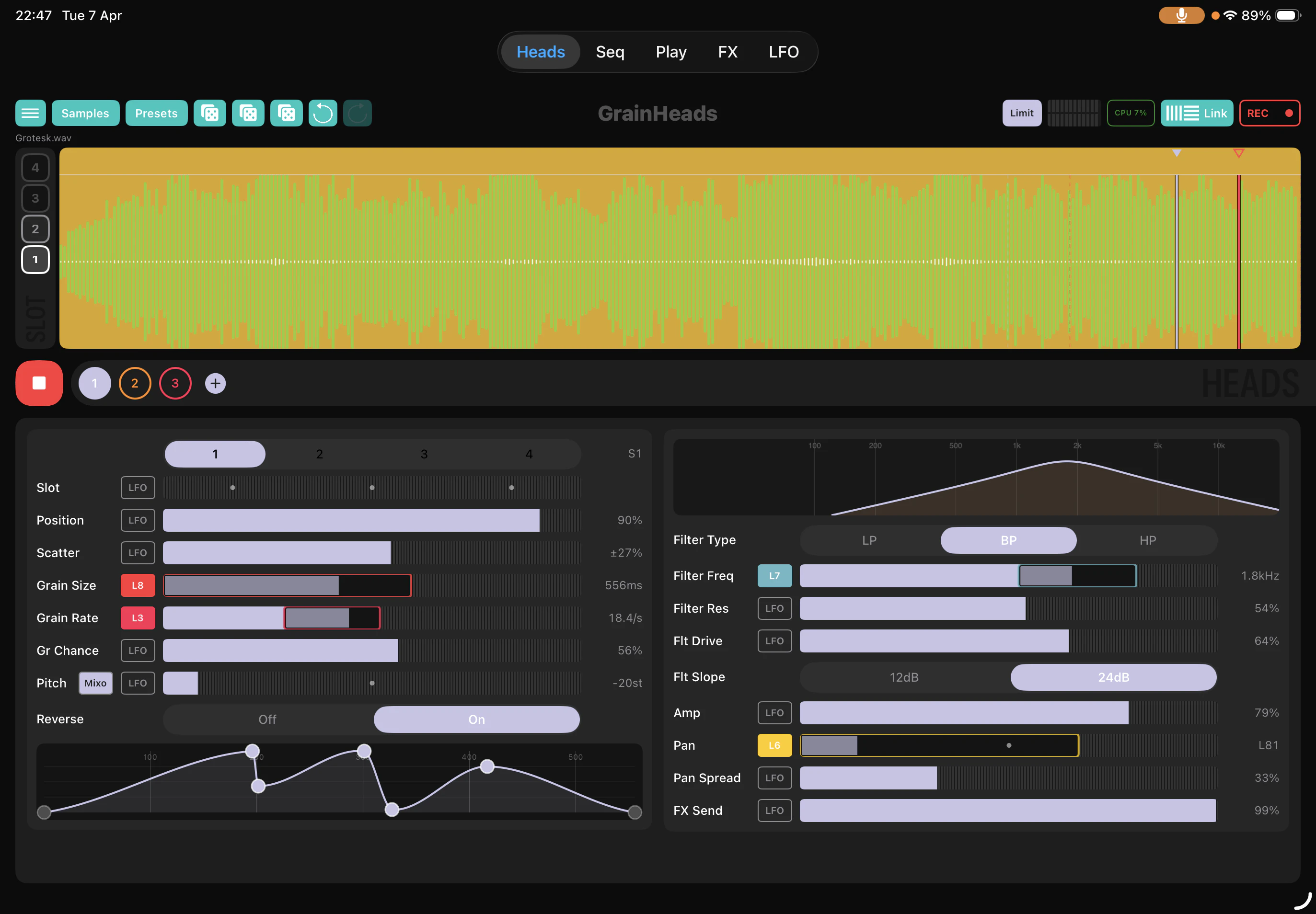 GrainHeads screenshot 3