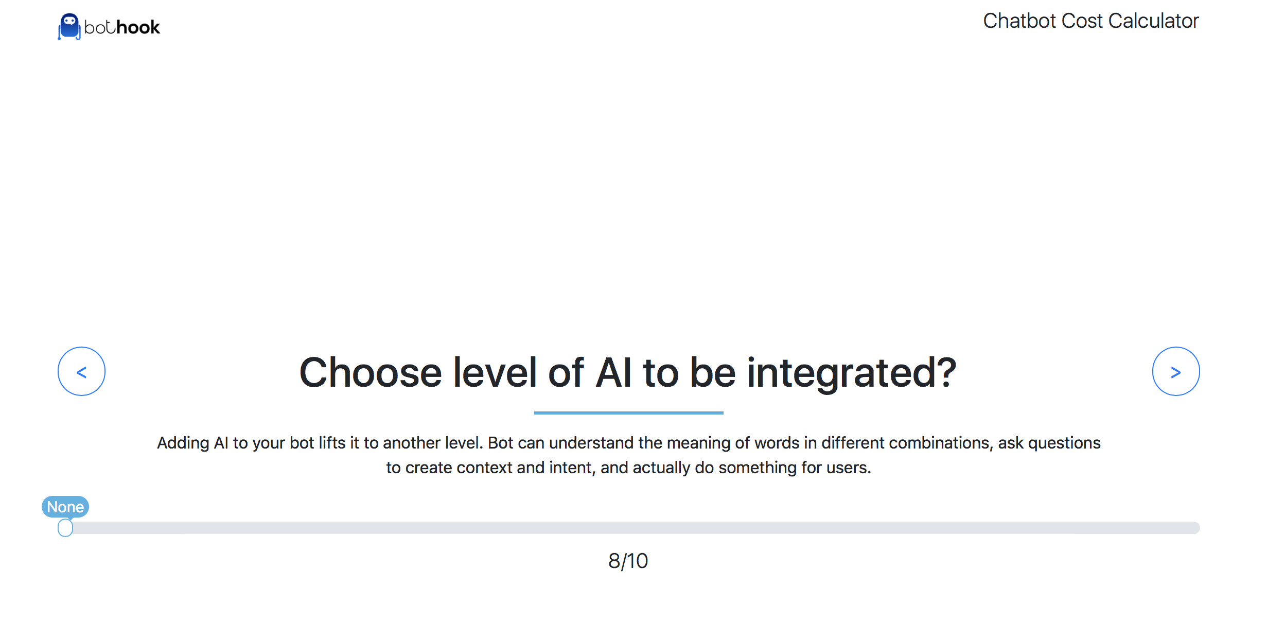 Chatbot Cost Calculator gallery image