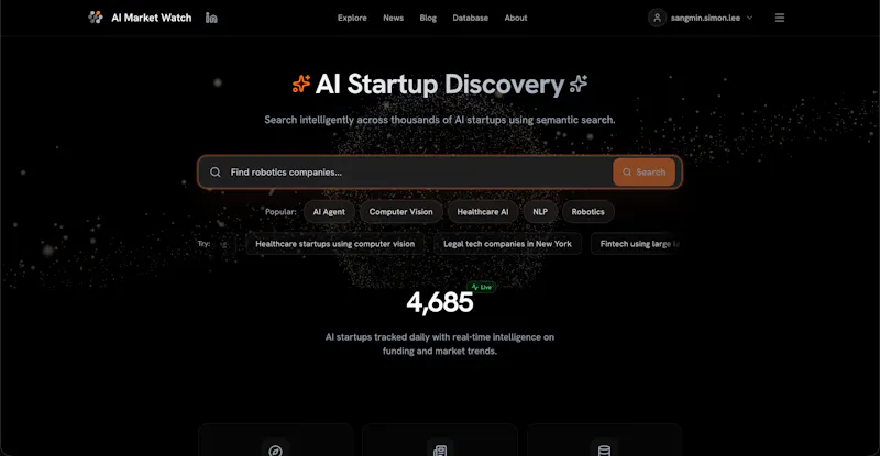 AI Market Watch, Open AI Startup Dataset screenshot 6
