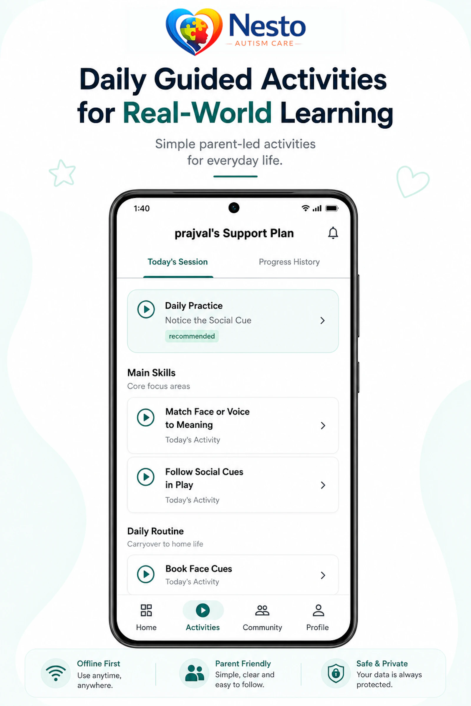 Nesto Autism Care & Support screenshot 2