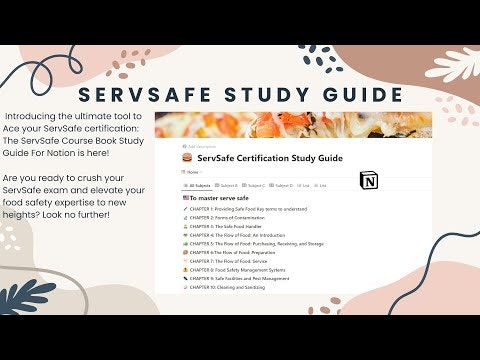 Serv Safe Certification Study Guide gallery image