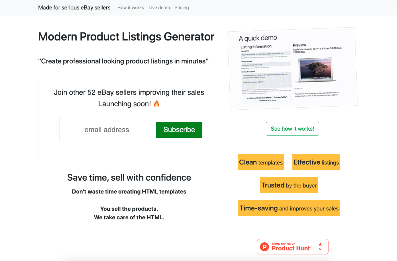 ProductListings.app gallery image