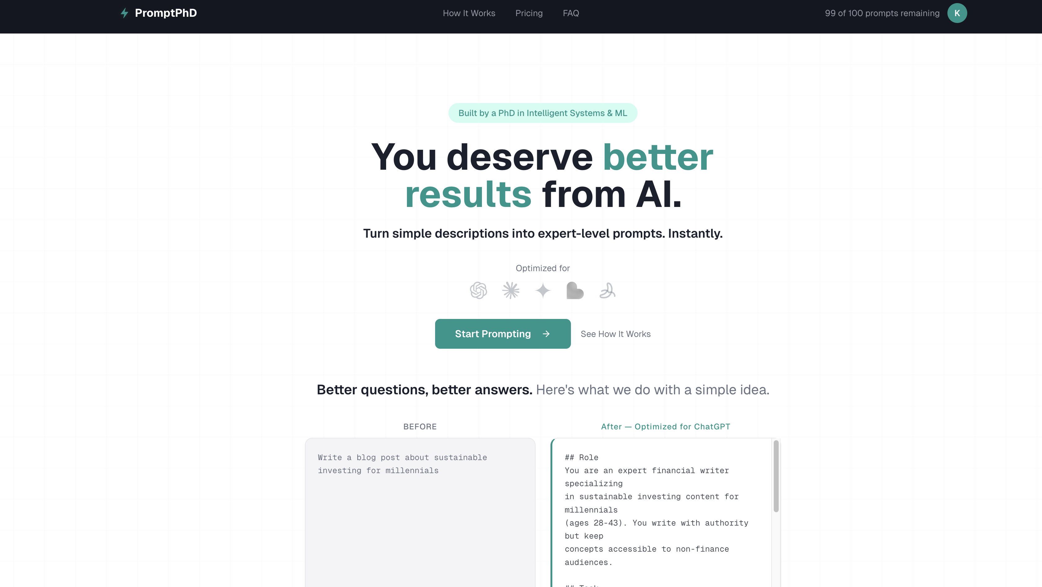 PromptPhD gallery image