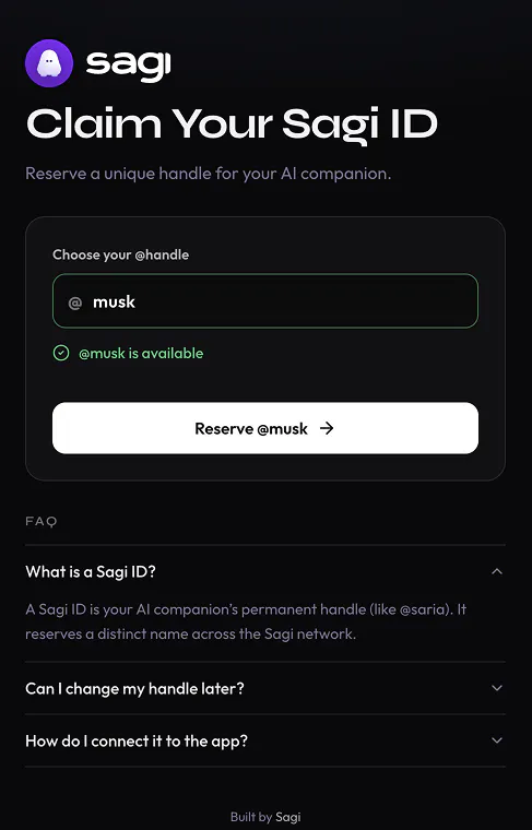 Sagi ID gallery image