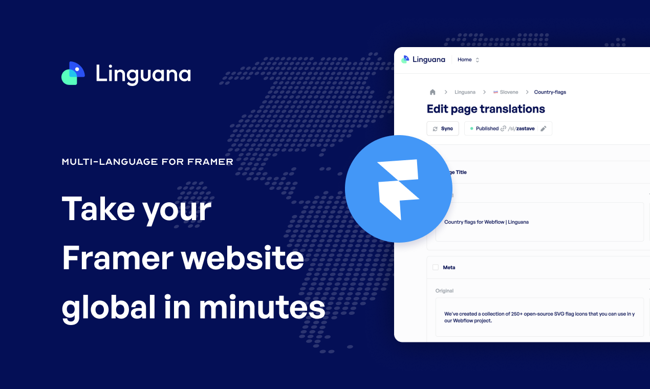 startuptile Linguana for Framer-Translate your Framer website into any language