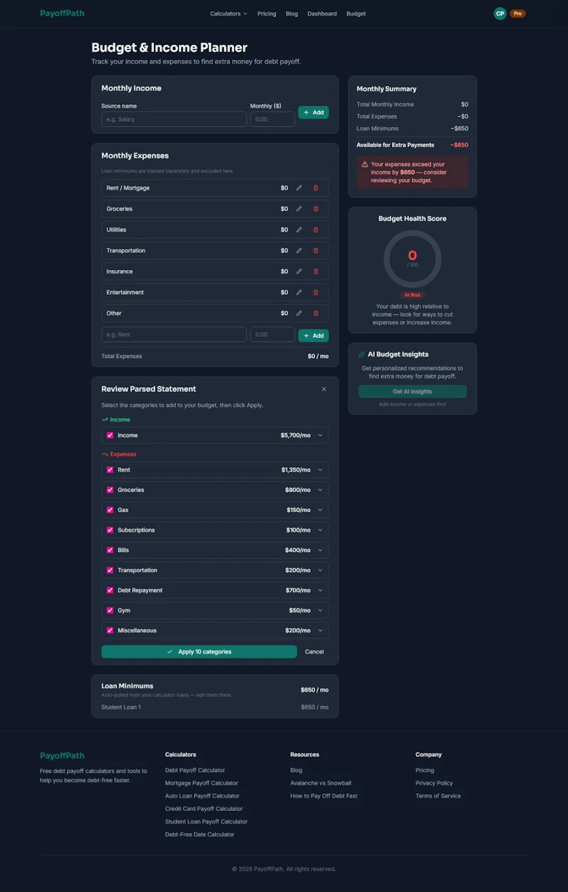 PayoffPath screenshot 5