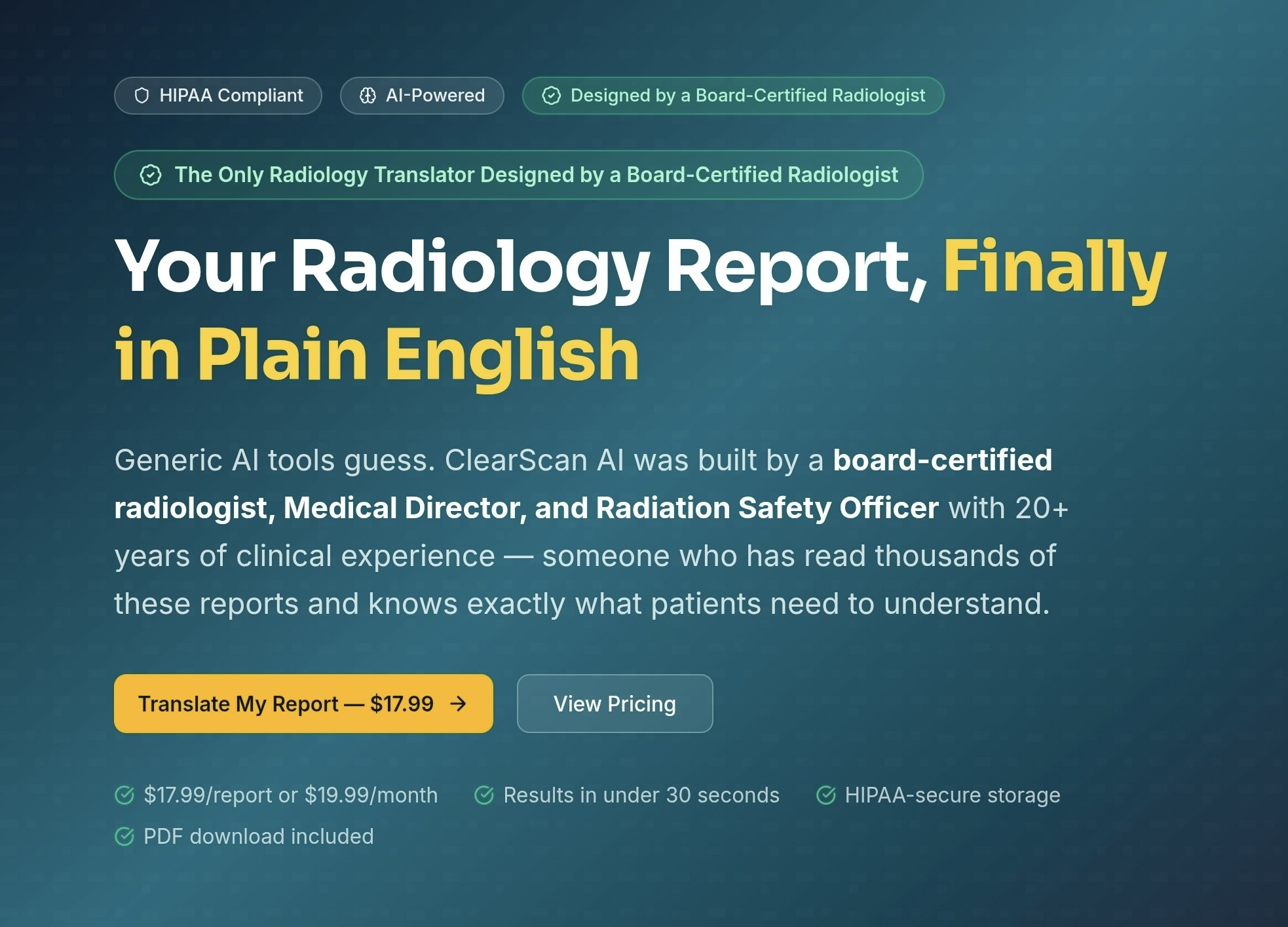 ClearScan MD gallery image