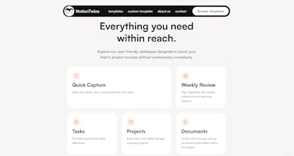 NotionTwins - Website Launch gallery image