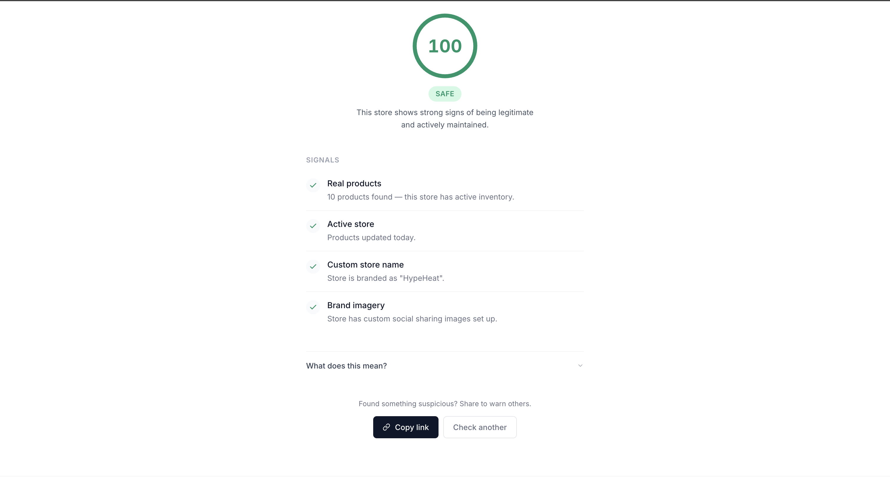 StoreVerify — Legit Shopify Store Check. gallery image