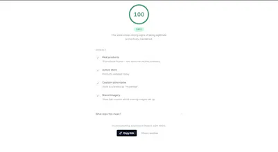 StoreVerify — Legit Shopify Store Check. gallery image