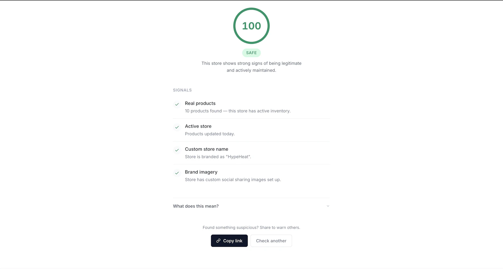 StoreVerify — Legit Shopify Store Check. screenshot 3