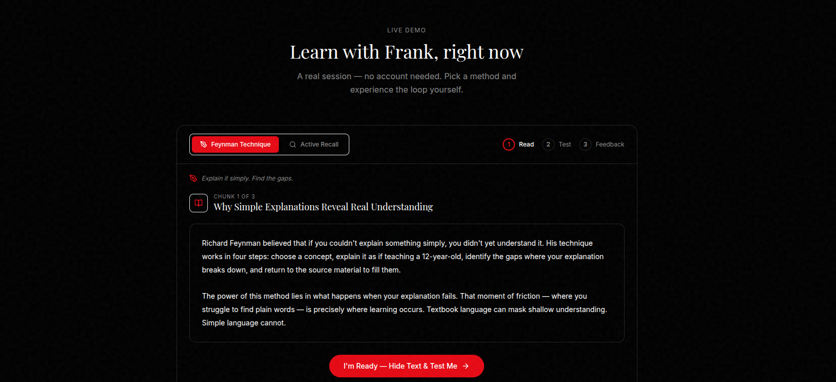 Learn with Frank gallery image