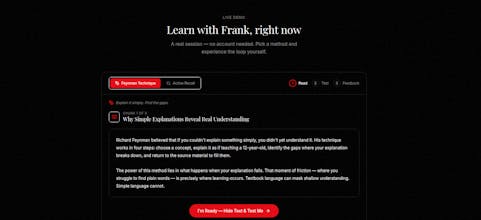 Learn with Frank gallery image