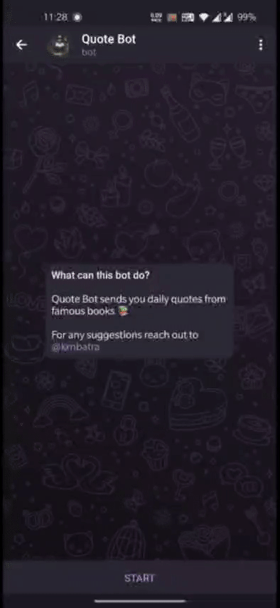 Telegram movies bot Image