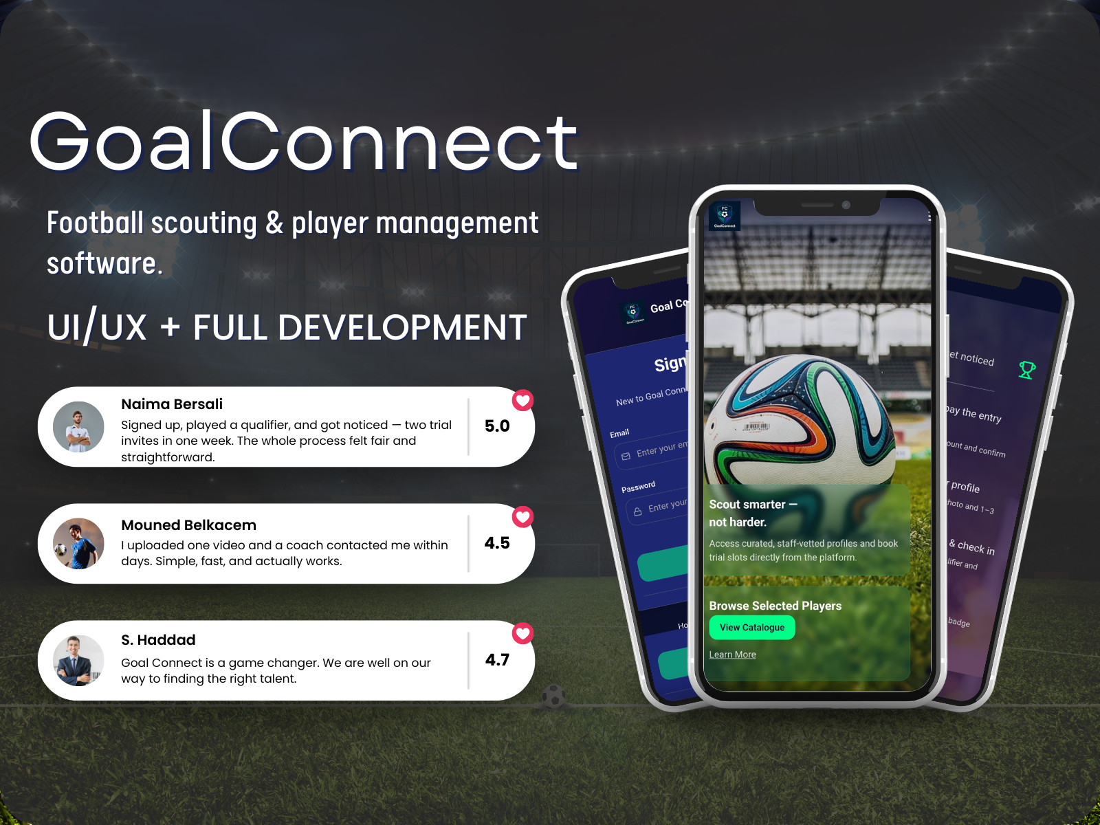 GoalConnect - Players Scouting Platform logo