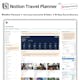 Notion Travel Planner