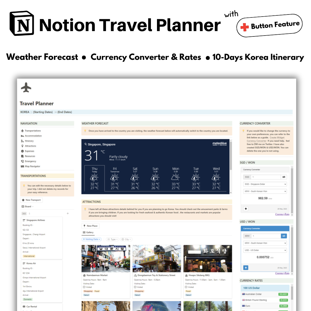 Notion Travel Planne... logo