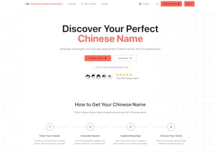 Chinese Name Generator gallery image