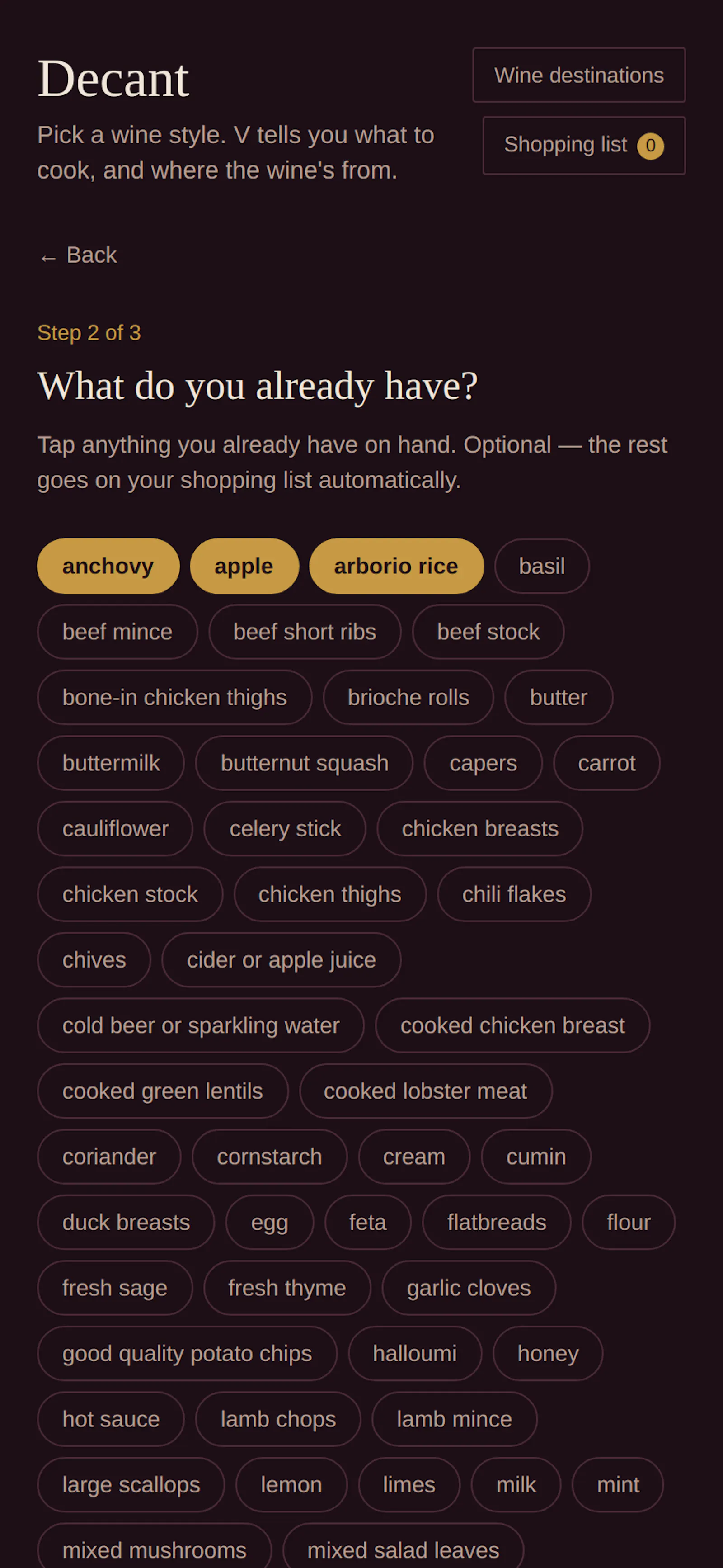 Decant — Wine & Food Pairing screenshot 6