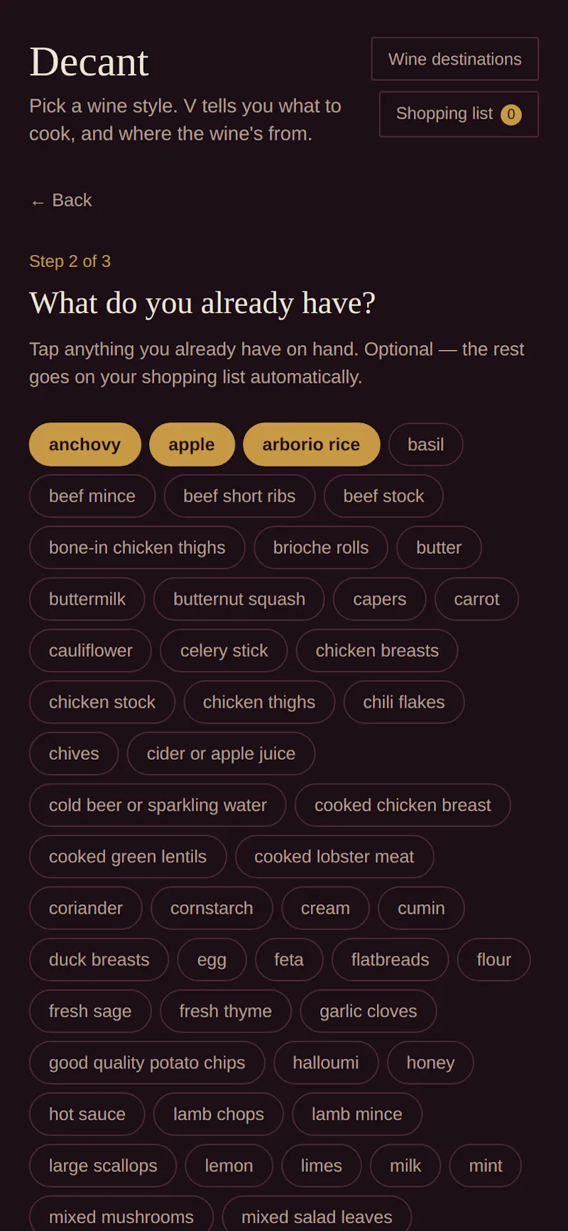 Decant — Wine & Food Pairing screenshot 6