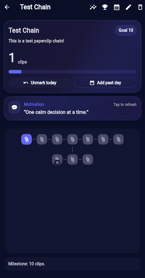 Quit With Clips - Screenshot 5 showing product features and functionality